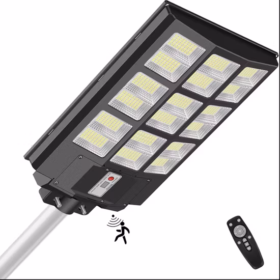 Wholesale Price 100W 150W 200W 250W Outdoor Product ABS Energy Powered Panel Flood Lamp Motion Sensor Road Outdoor Garden Wall LED All in One Solar Street Light