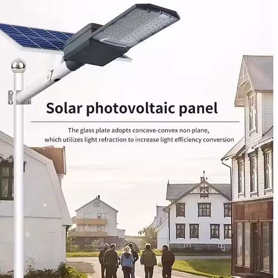 Bspro Projector Light Solar Street Light 100W 200W Waterproof IP65 All in One LED Solar Street Light