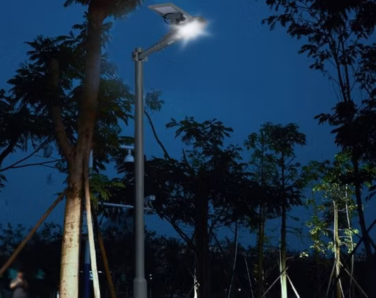 Manufacturer Solar Powered All in One 30W 50W 80W LED Waterproof Integrated Outdoor Solar Street Light with Solar Panel